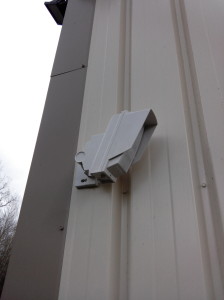 Détail d'un détecteur HX80 Optex